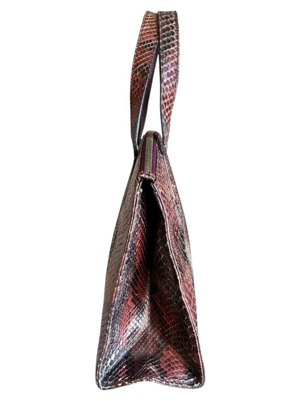 Gucci Python Top Handle Satchel - Picture 4 of 10